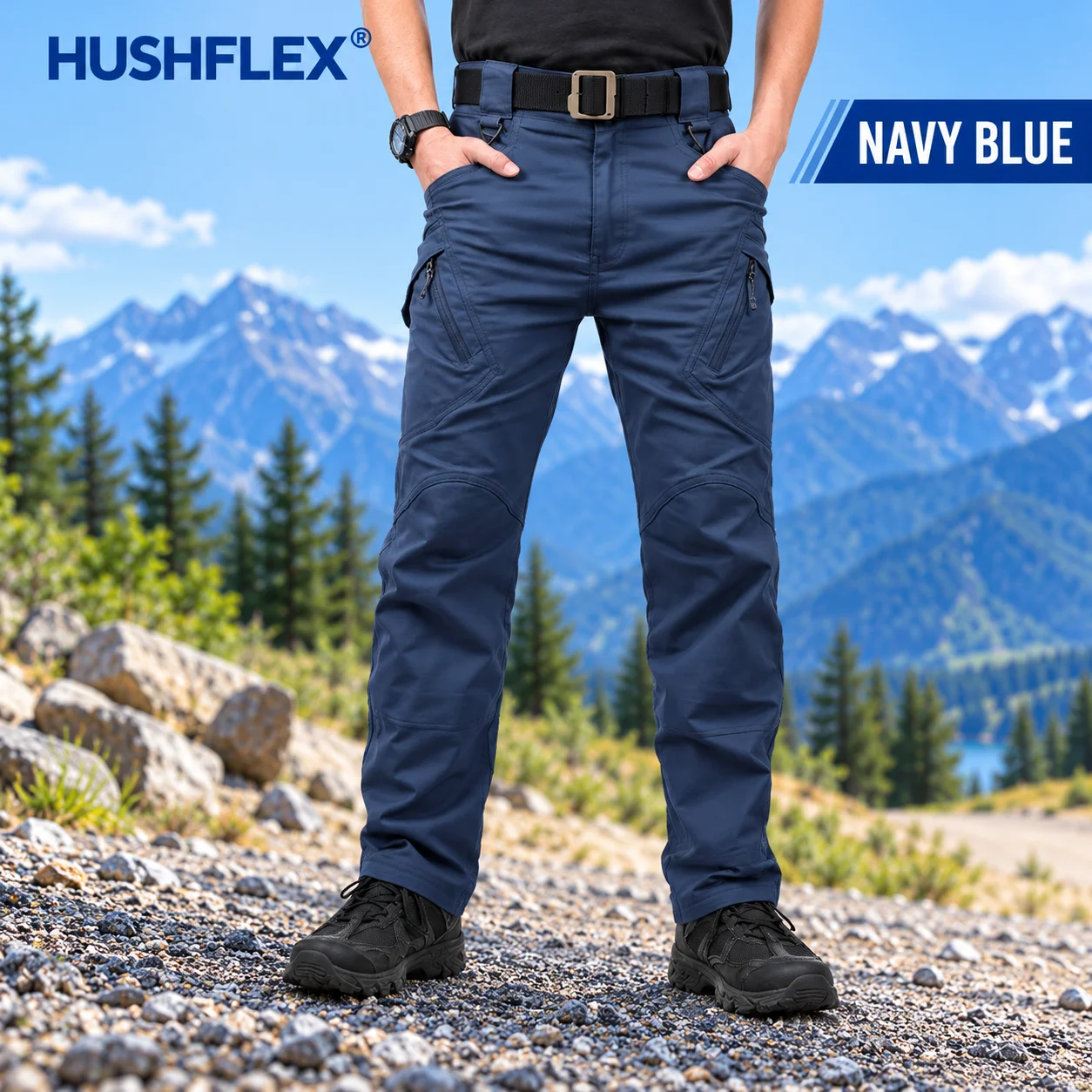 Hushflex- Tactical Waterproof Pants